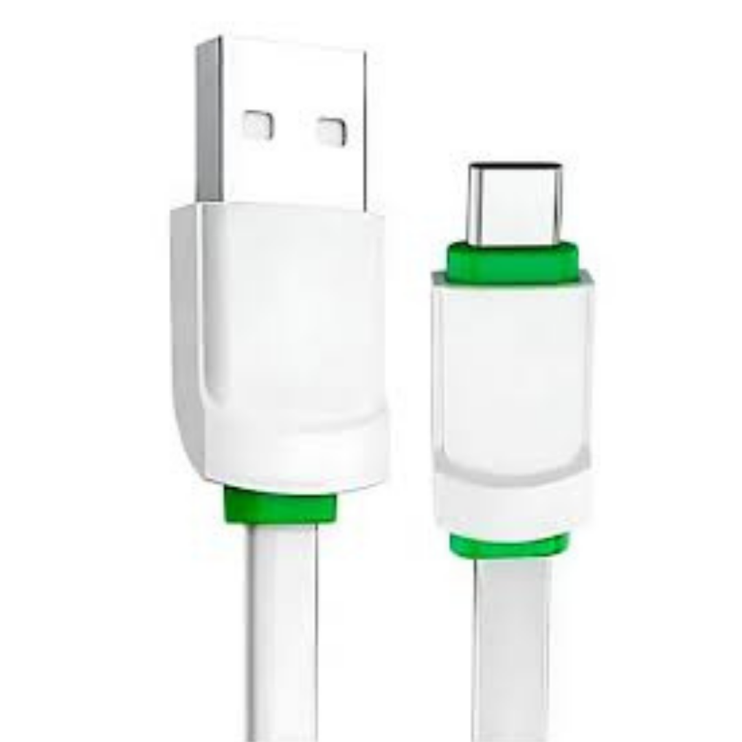 Cabo de Carregador USB para Tipo C 20W Fio Branco, 1 metro - Kaidi KD39C - Imagem 2