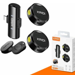 Microfone de Lapela Sem fio - Kaidi KMF4C