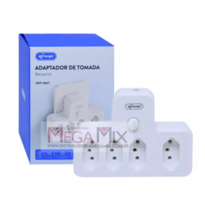 Adaptador Benjamin de Tomada Régua - Knup UNT406T