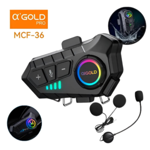 Fone de Ouvido de Capacete Bluetooth - A'GOLD PRO MCF36