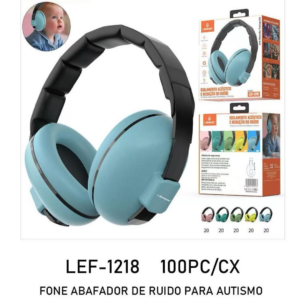 Fone Protetor de Isolamento Acústico e Redução de Ruídos - LehMox LEF1218