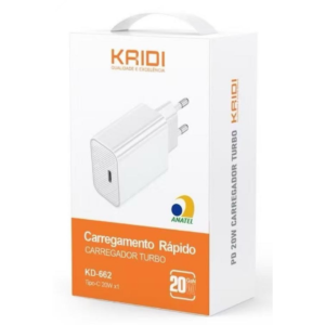 Fonte turbo Tipo-C 20W - KAIDI KD662