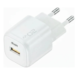 Fonte Turbo 20W 2 entradas USB/Tipo-C- KAIDI CQ1501