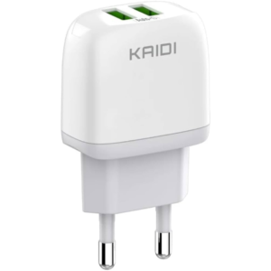 Carregador Rápido Duplo USB - Kaidi KD-556