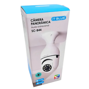 Câmera Panorâmica Áudio Bidirecional - IT BLUE SC-B17