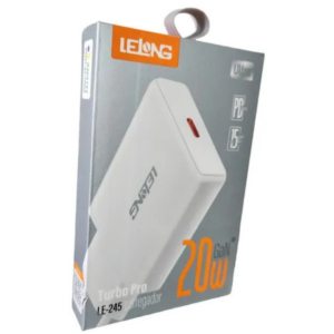 Fonte Carregador Turbo Pro 20W - Lelong LE245